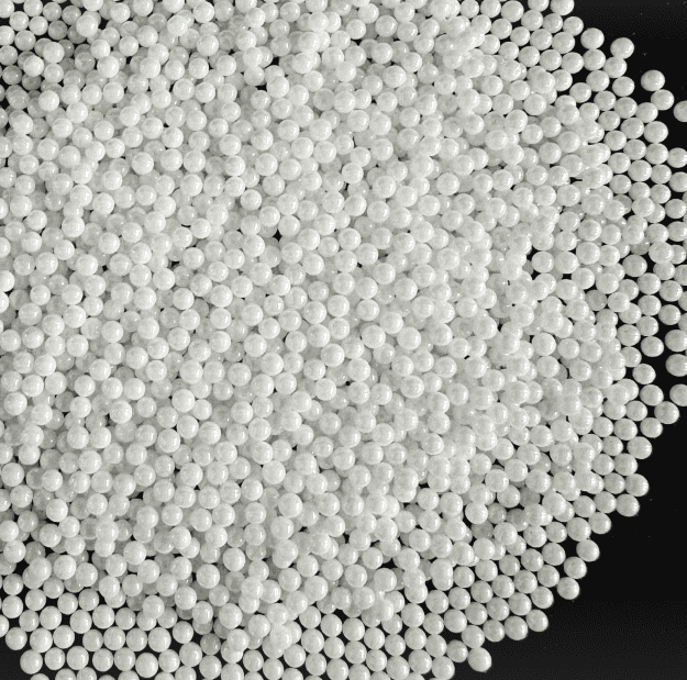 Zirconia beads for surface finishing