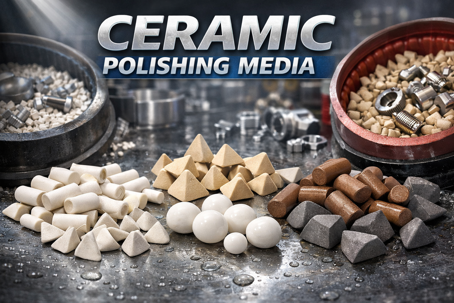 Ceramic Polishing Media: Engineering Guide to Surface Finish Control, Ra Optimization, and High-Quality Mass Finishing