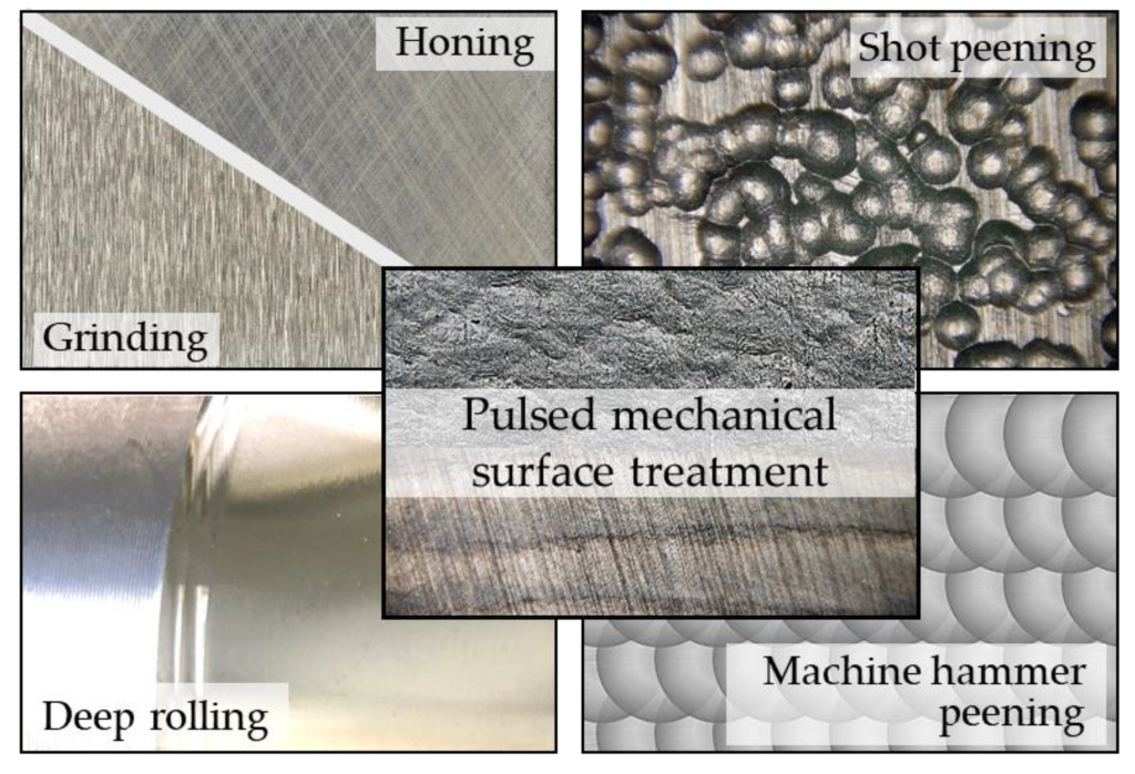 Impact mechanism comparison (cutting vs peening)