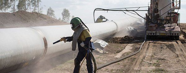 Abrasives for Industrial Pipeline Coating Preparation
