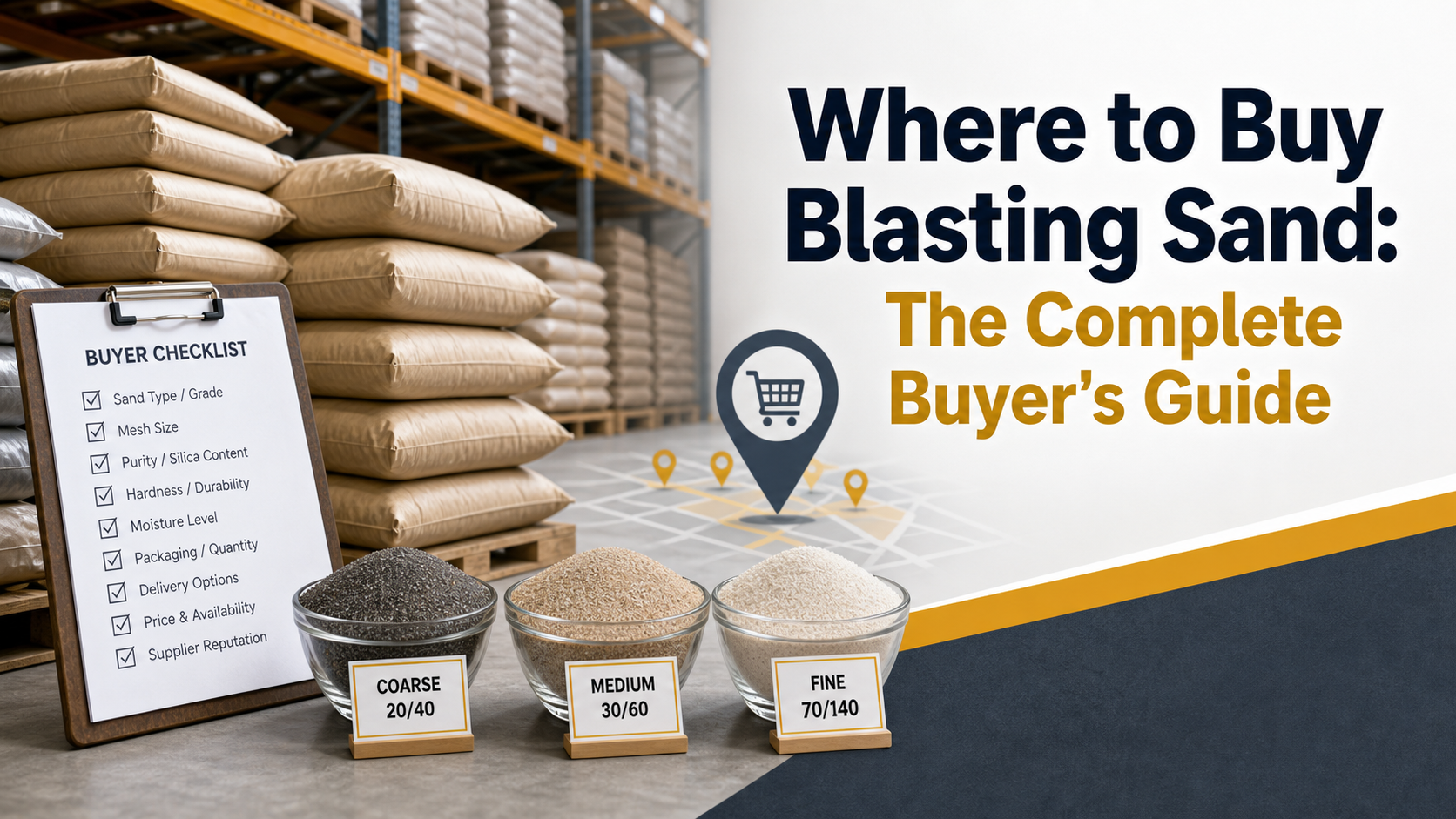 Where to Buy Blasting Sand: The Complete Buyer’s Guide