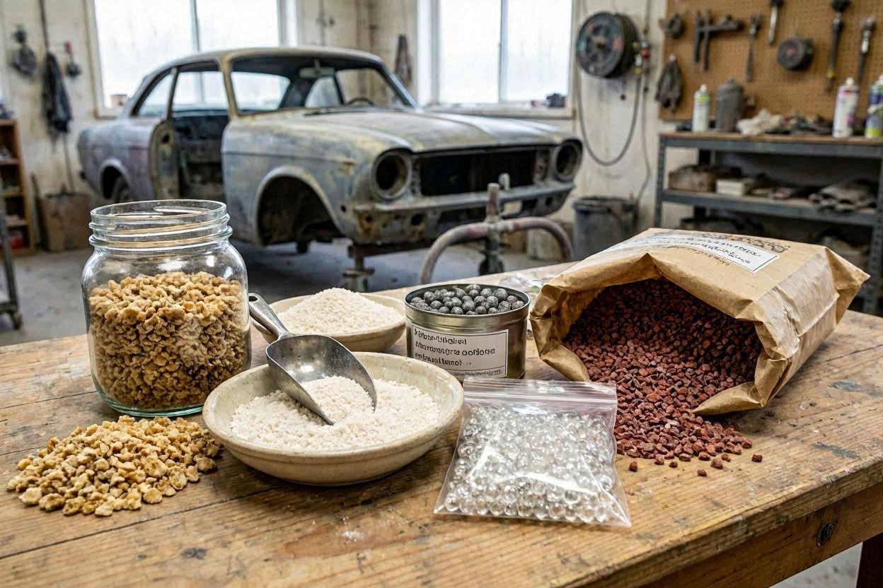 Abrasive Media for Automotive Restoration & Paint Stripping