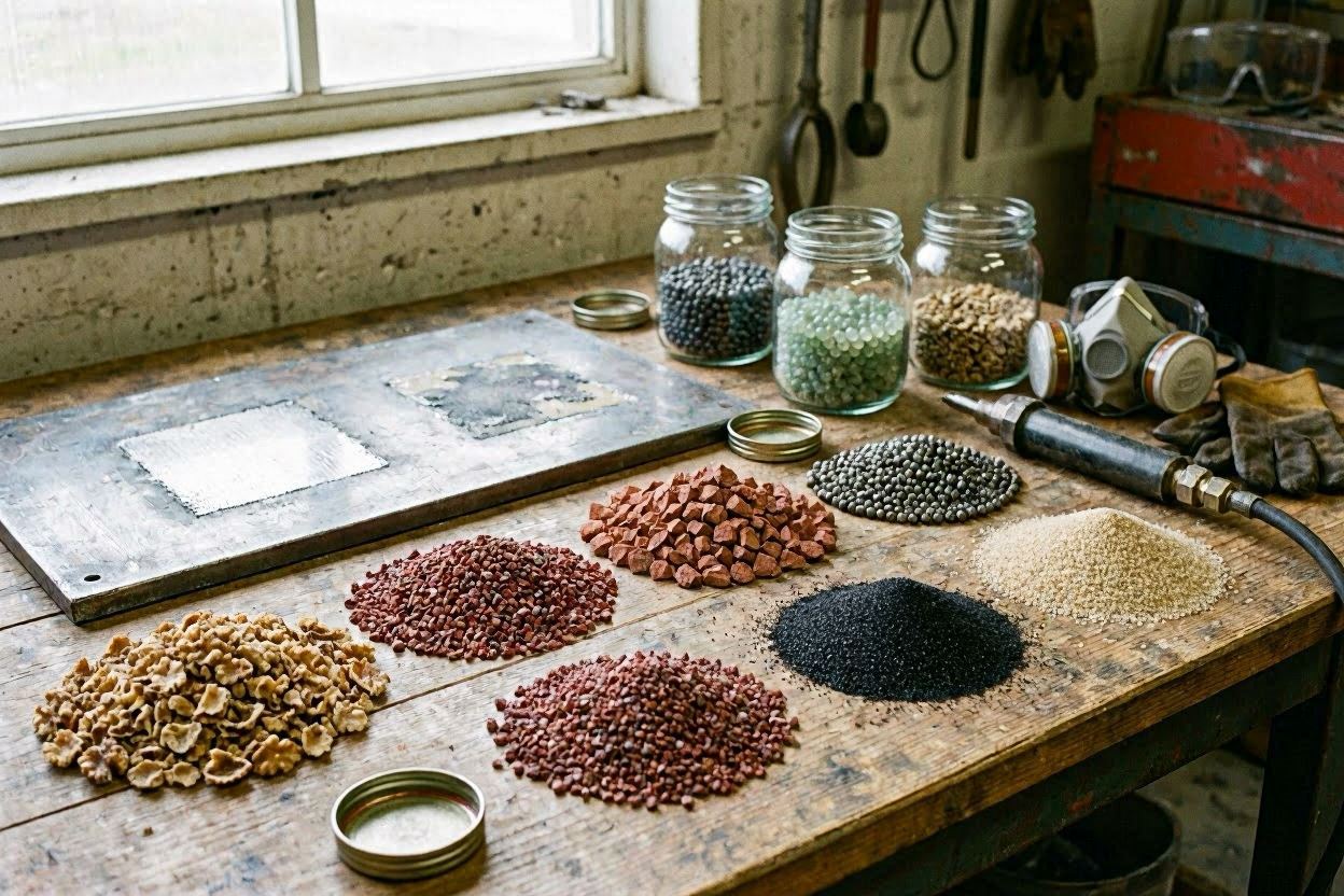 Best Abrasive Media for Surface Prep Before Painting & Coating