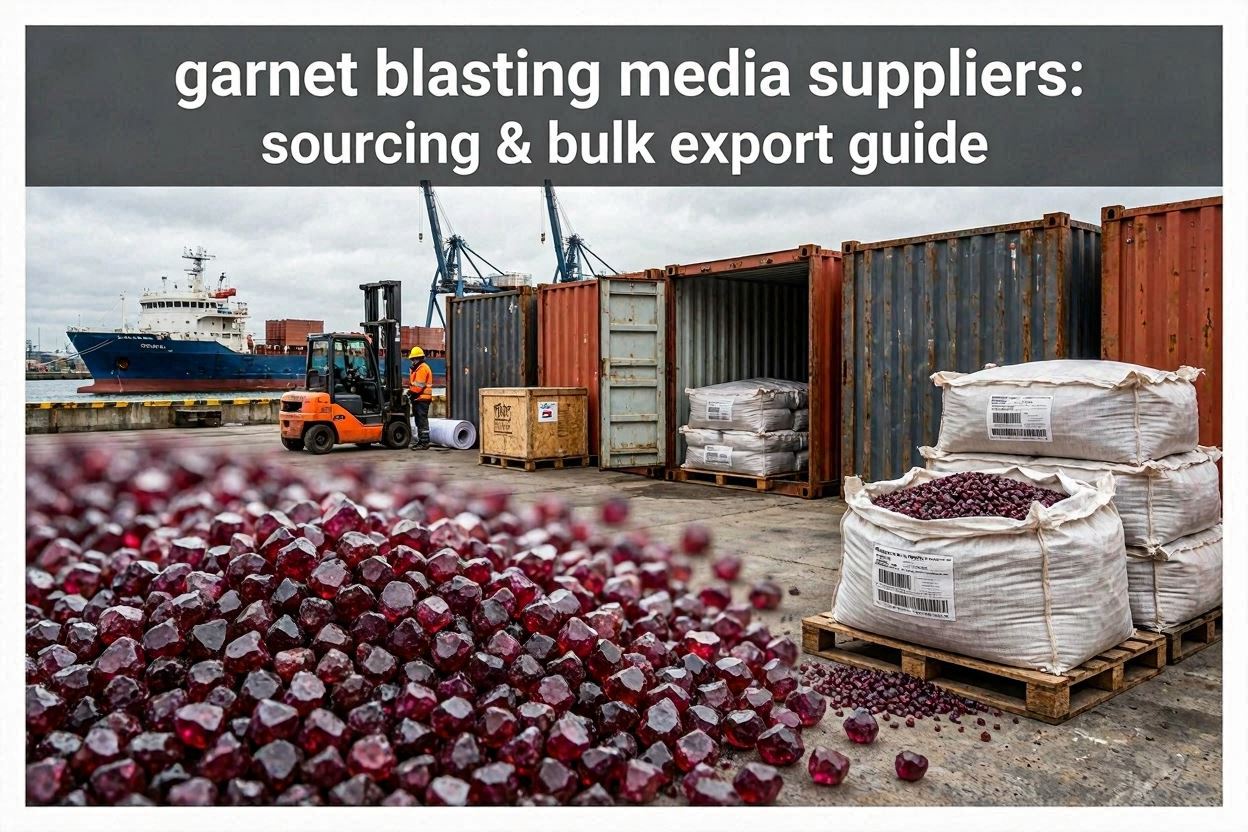 Garnet Blasting Media Suppliers: Sourcing & Bulk Export Guide