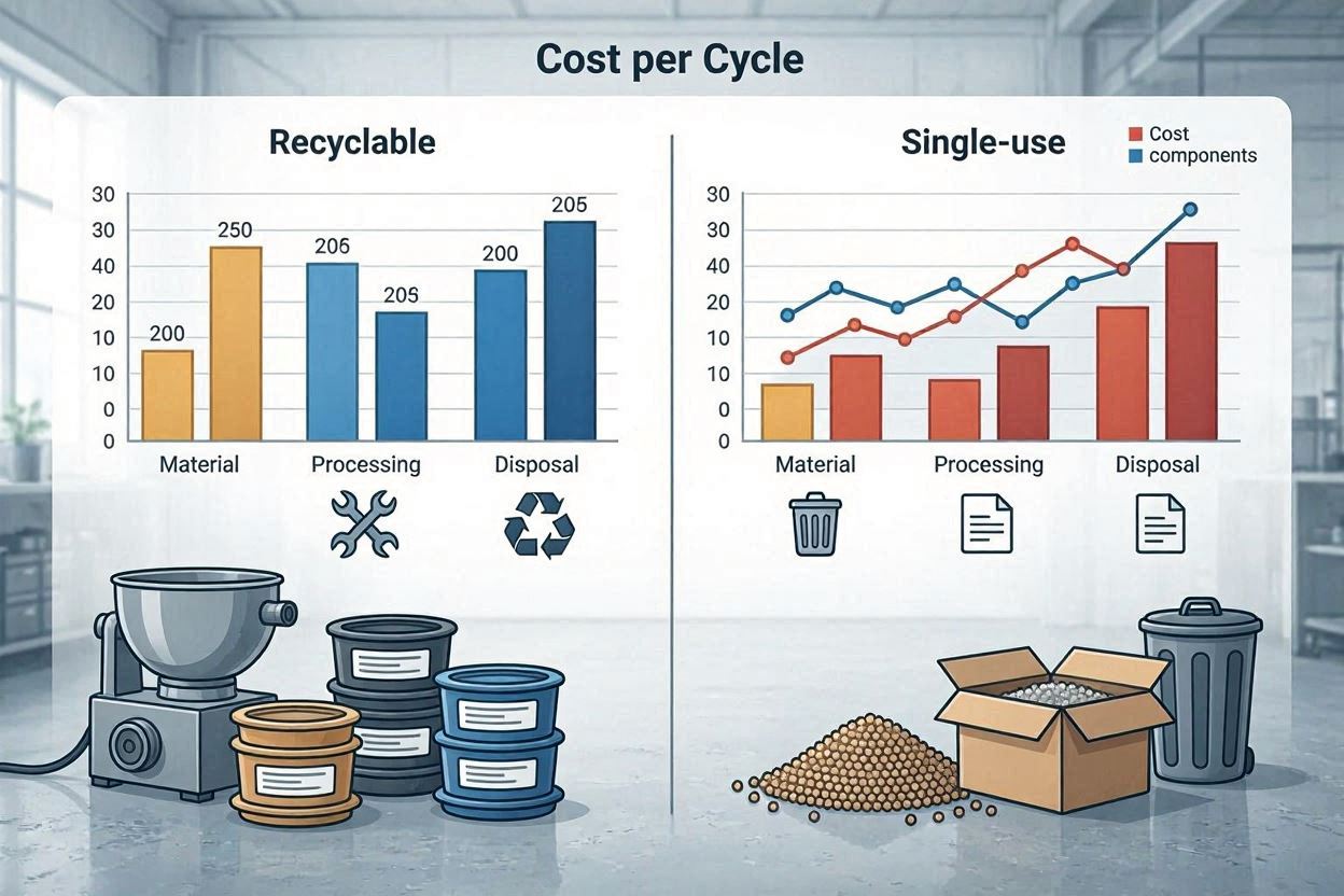 Recyclable vs Single-Use Abrasive Media Cost-Per-Cycle Analysis Recyclable vs Single-Use Abrasive Media: Cost-Per-Cycle Analysis