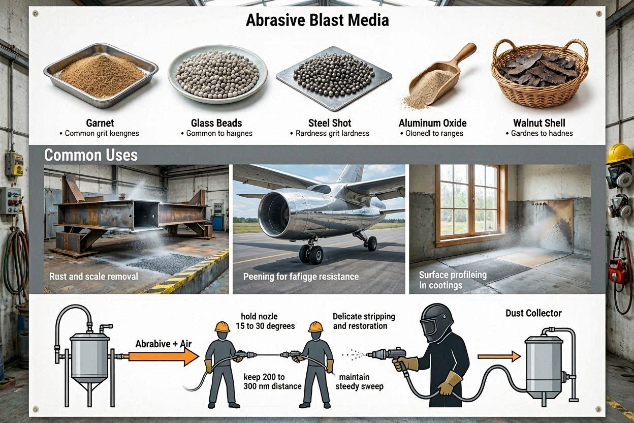 What Is Abrasive Blast Media Types, Uses & How Blasting Works What Is Abrasive Blast Media? Types, Uses & How Blasting Works