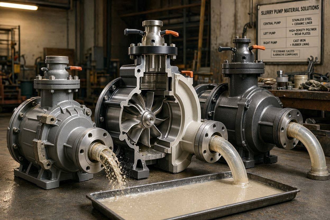 Pumping Ceramic Glazes and Mass Finishing Compounds: The Right Pump for Fine Abrasive Slurries
