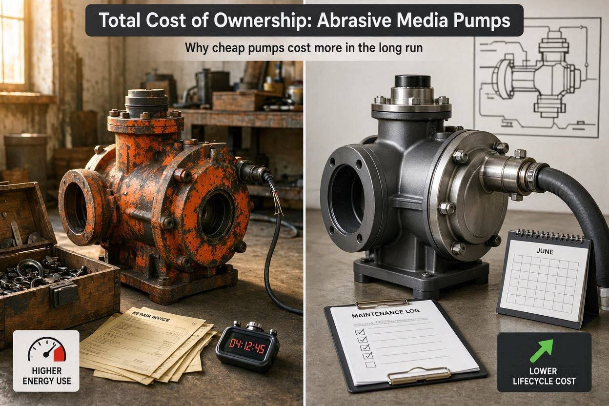 Total_Cost_of_Ownership_for_Abrasive_Media_Pumps_Why_Cheap_P Total Cost of Ownership for Abrasive Media Pumps: Why Cheap Pumps Cost More in the Long Run